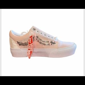 Vans Platform Old Skool Chain Velvet